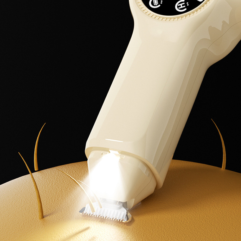 😽Tondeuse et lime à ongles 2 en 1 pour animaux avec lumière LED