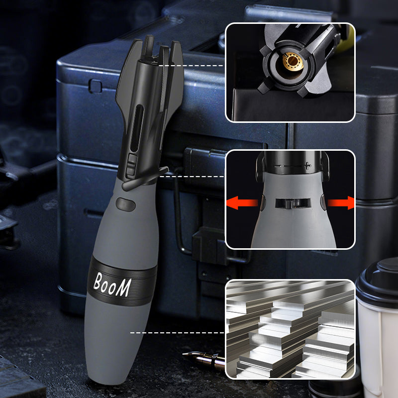 📢📢50% de réduction !!! 🚀 Briquet Fusée Anti-Stress - Flamme Anti-Vent et Plaisir Ludique ! 🎁