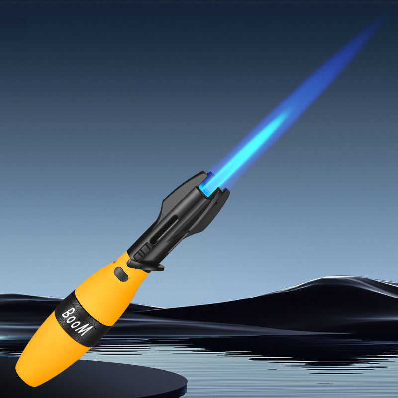 🚀 Briquet Fusée Anti-Stress - Flamme Anti-Vent et Plaisir Ludique ! 🎁