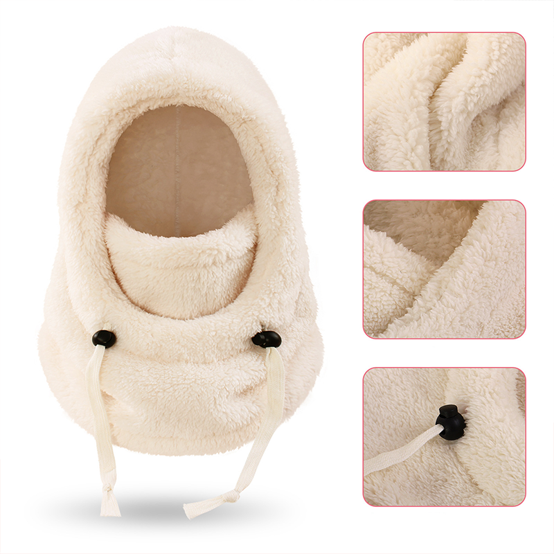 🔥50 % de réduction !🧣Bonnet d'hiver tout-en-un pour enfants❄️3 en 1 (bonnet + écharpe + masque), doux, ajustable & anti-vent👶