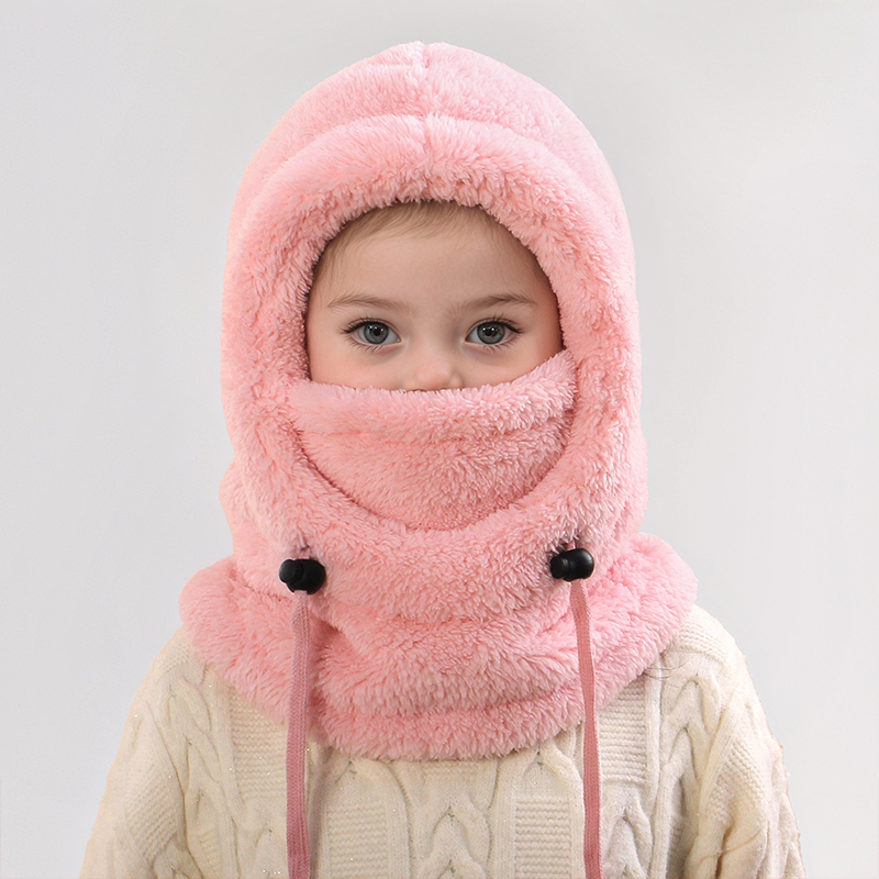 🔥50 % de réduction !🧣Bonnet d'hiver tout-en-un pour enfants❄️3 en 1 (bonnet + écharpe + masque), doux, ajustable & anti-vent👶