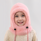 🔥50 % de réduction !🧣Bonnet d'hiver tout-en-un pour enfants❄️3 en 1 (bonnet + écharpe + masque), doux, ajustable & anti-vent👶
