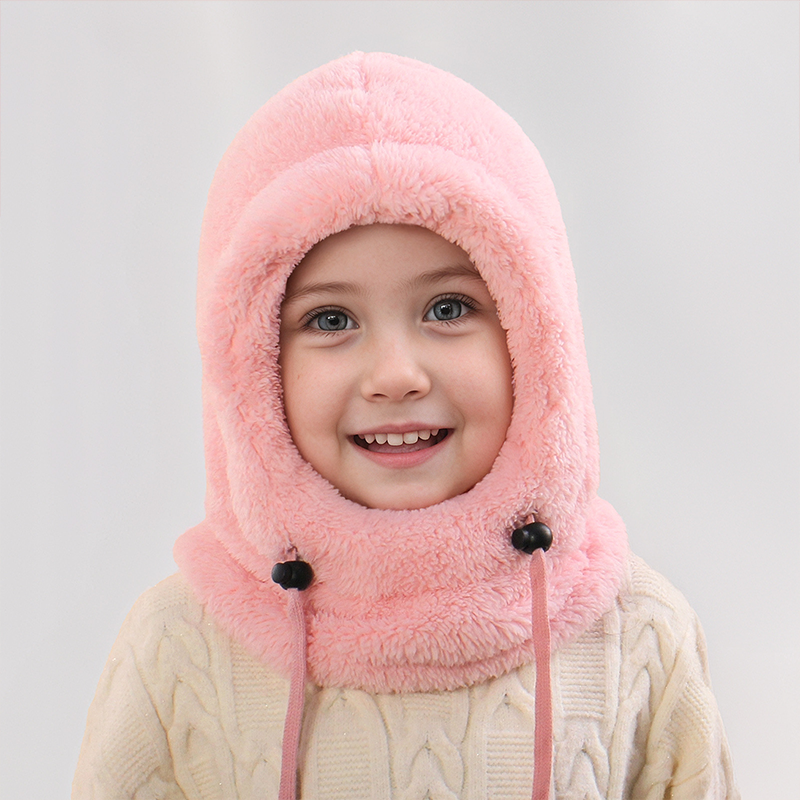 🔥50 % de réduction !🧣Bonnet d'hiver tout-en-un pour enfants❄️3 en 1 (bonnet + écharpe + masque), doux, ajustable & anti-vent👶