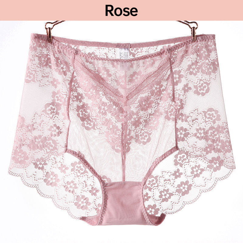 Culotte Respirante Sexy en Dentelle de Grande Taille