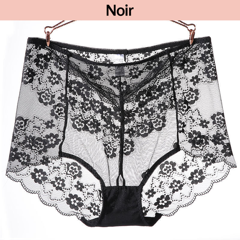 Culotte Respirante Sexy en Dentelle de Grande Taille