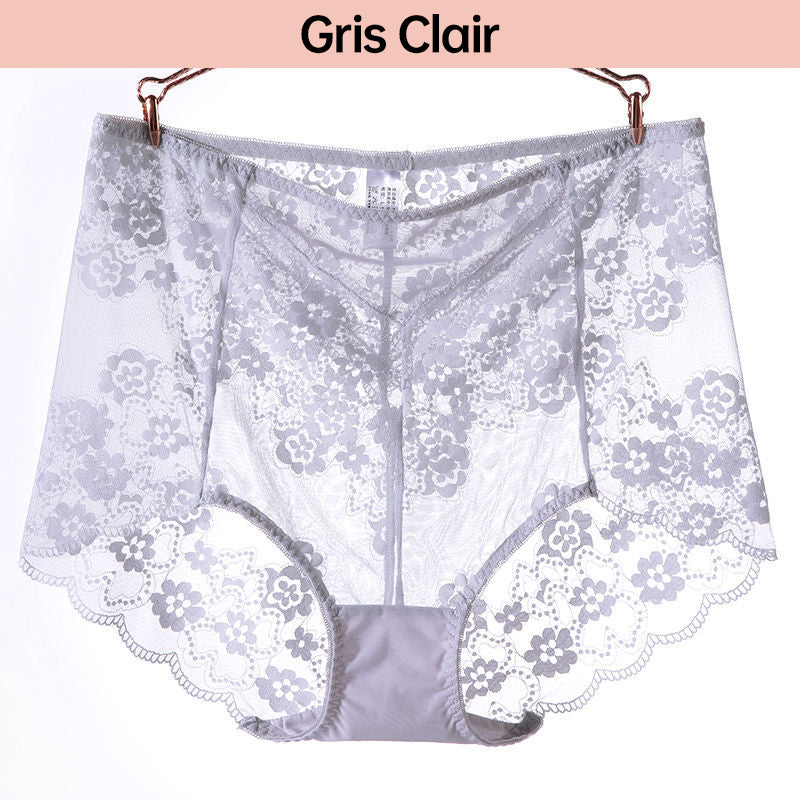 Culotte Respirante Sexy en Dentelle de Grande Taille
