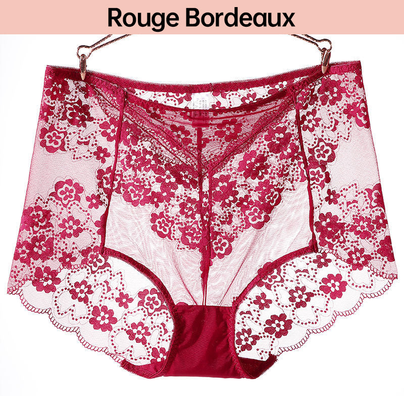 Culotte Respirante Sexy en Dentelle de Grande Taille
