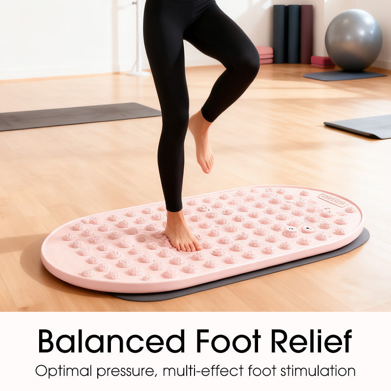 Tapis d'acupression pour massage des pieds 75 x 45 cm