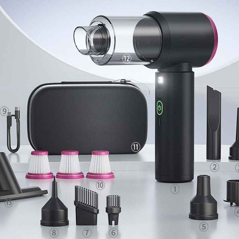 Kit aspirateur sans fil à main pour voiture