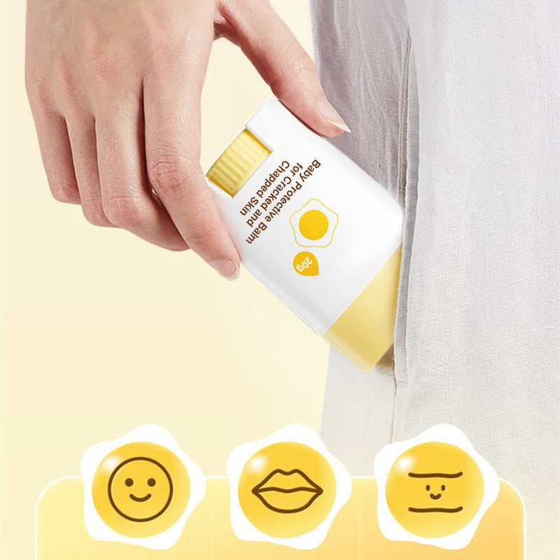 Baume protecteur pour bébés pour peau gercée et craquelée