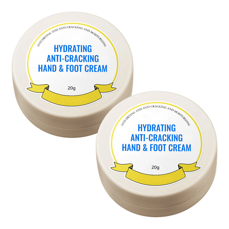 Crème hydratante anti-gerçures pour les mains et les pieds