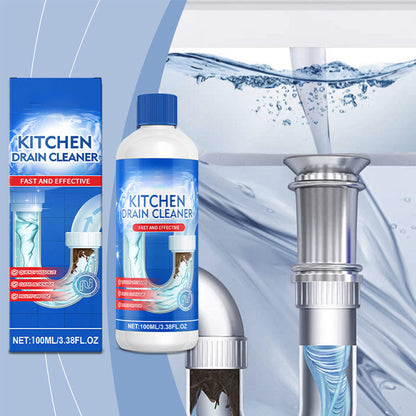 Agent multifonctionnel pour le dragage des canalisations de cuisine