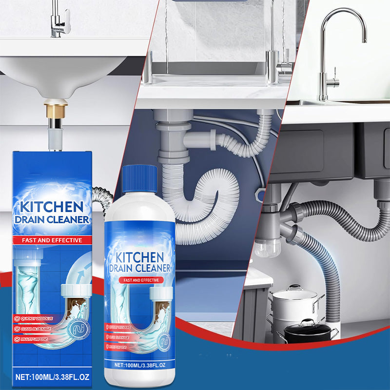 Agent multifonctionnel pour le dragage des canalisations de cuisine