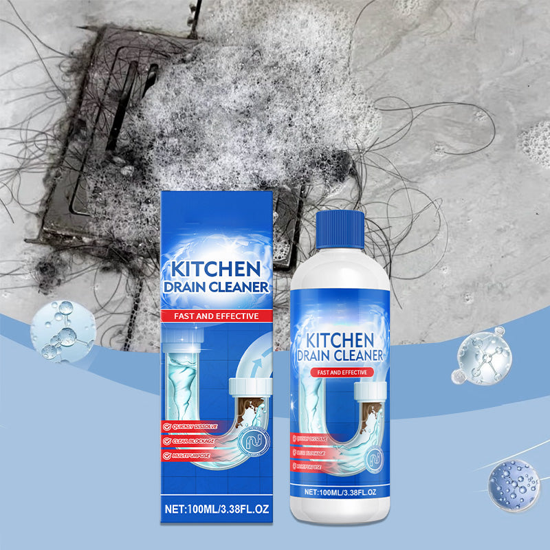 Agent multifonctionnel pour le dragage des canalisations de cuisine