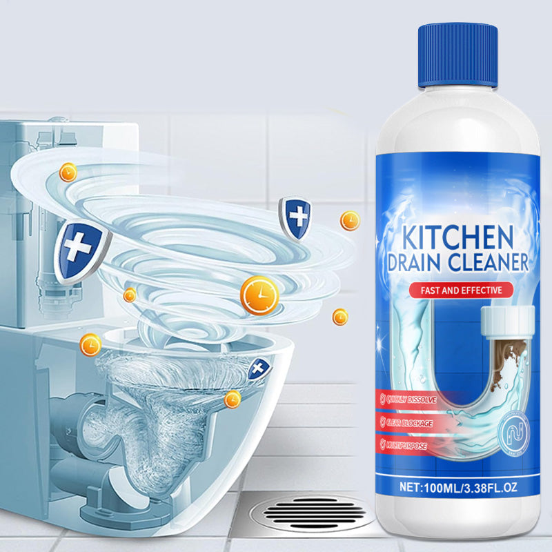 Agent multifonctionnel pour le dragage des canalisations de cuisine