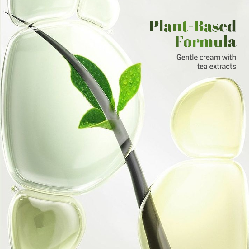 Crème colorante végétale pour cheveux à grande capacité