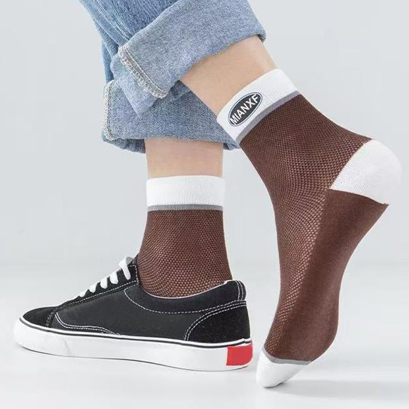 Chaussettes de sport respirantes en maille anti-odeurs