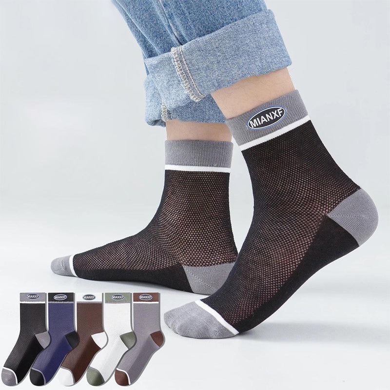 Chaussettes de sport respirantes en maille anti-odeurs