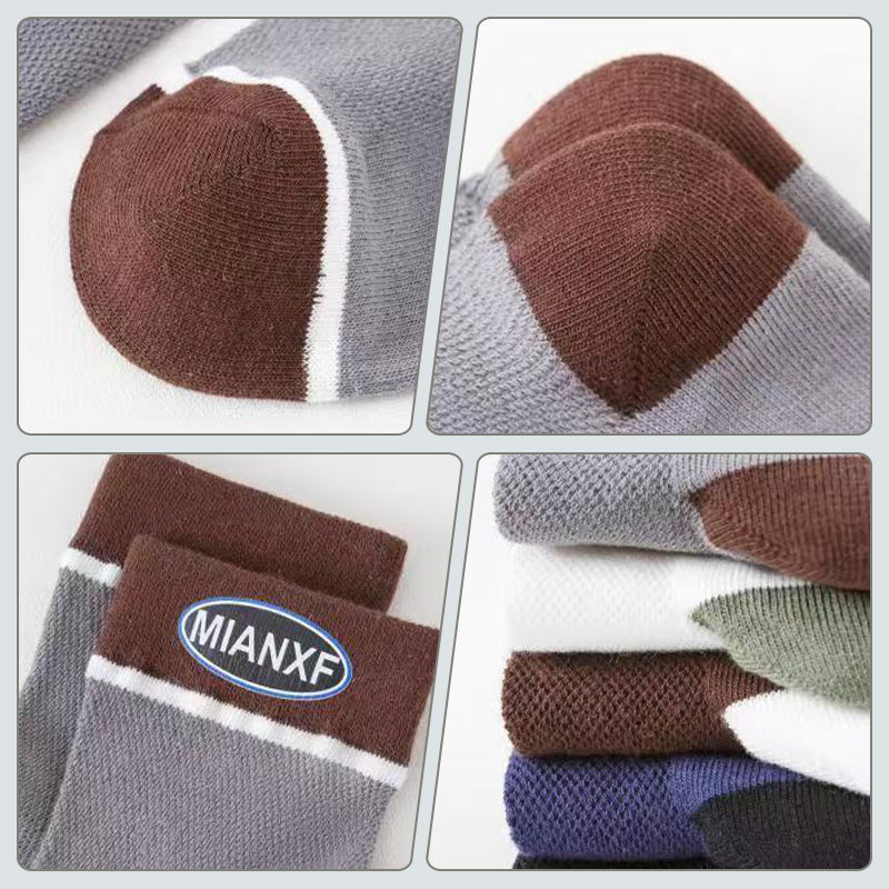 Chaussettes de sport respirantes en maille anti-odeurs