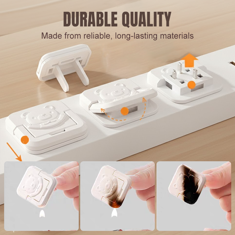 Caches de sécurité pour prises électriques pour enfants et animaux domestiques