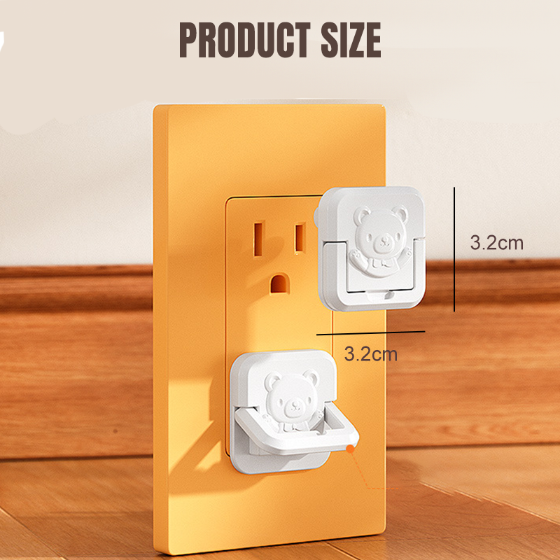 Caches de sécurité pour prises électriques pour enfants et animaux domestiques