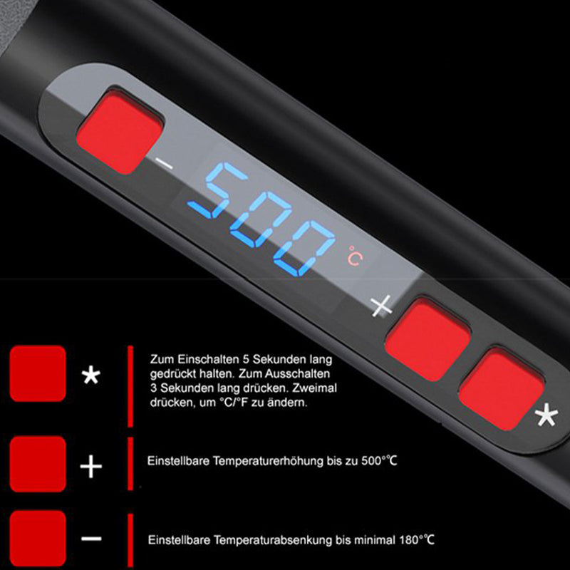 Fer à souder à chauffage interne avec affichage LED numérique