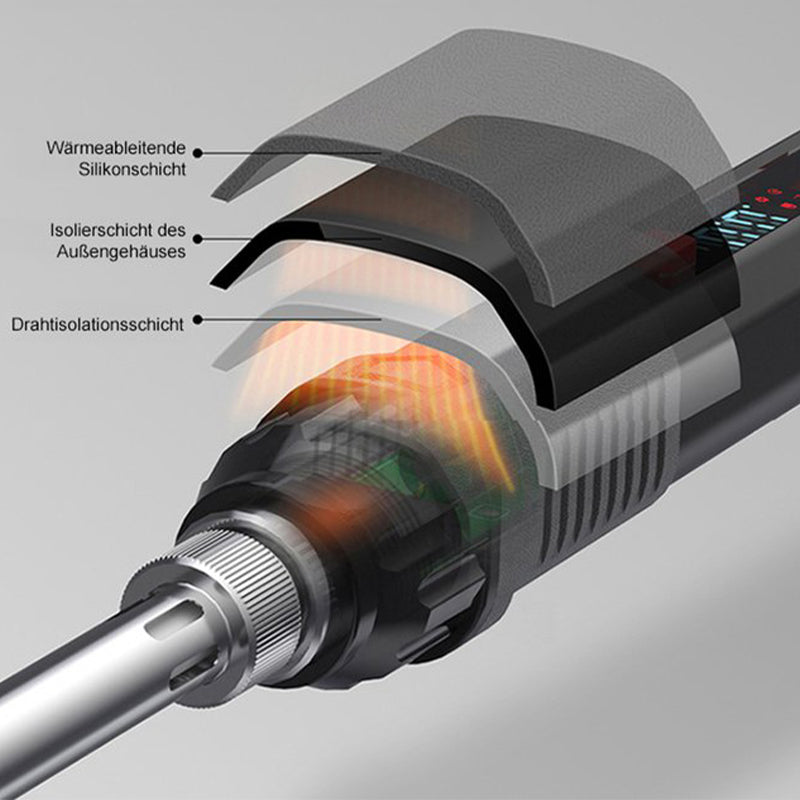 Fer à souder à chauffage interne avec affichage LED numérique