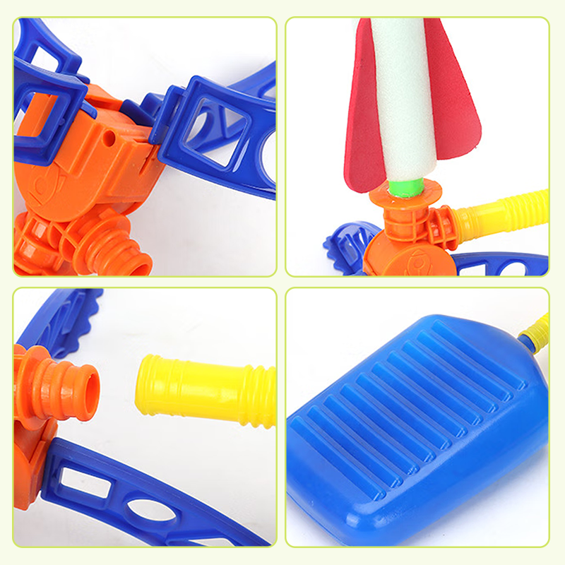 Lance-roquettes à LED pour enfants