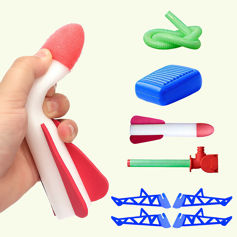 Lance-roquettes à LED pour enfants