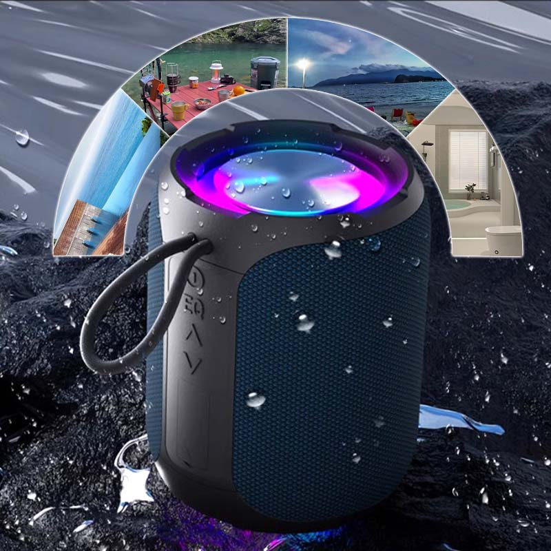 Enceinte Bluetooth portable 40 W avec éclairage RVB