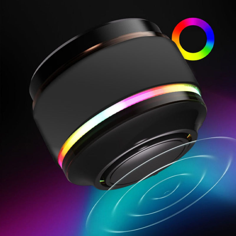 Haut-parleur Bluetooth portable à transmission osseuse magnétique