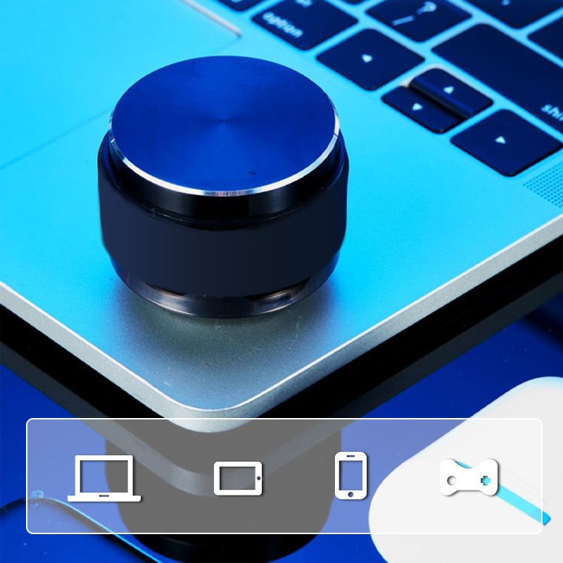 Haut-parleur Bluetooth portable à transmission osseuse magnétique