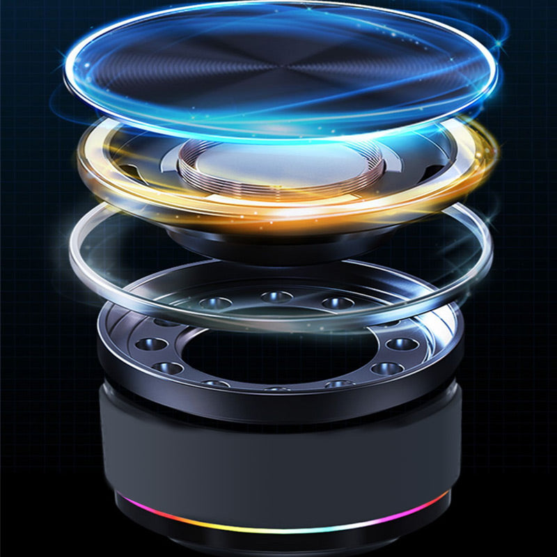 Haut-parleur Bluetooth portable à transmission osseuse magnétique