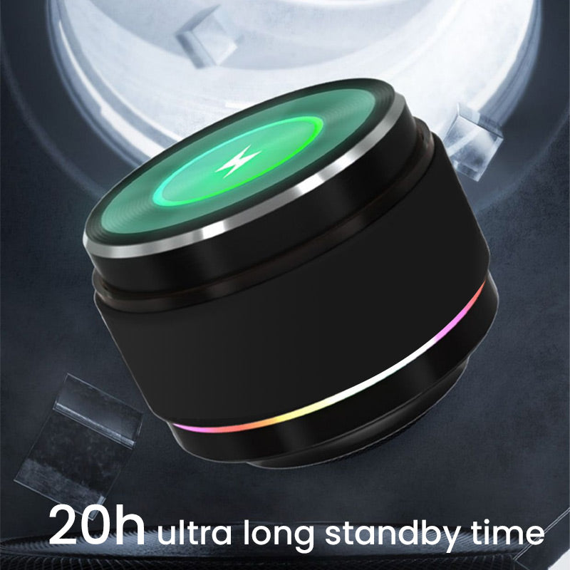 Haut-parleur Bluetooth portable à transmission osseuse magnétique