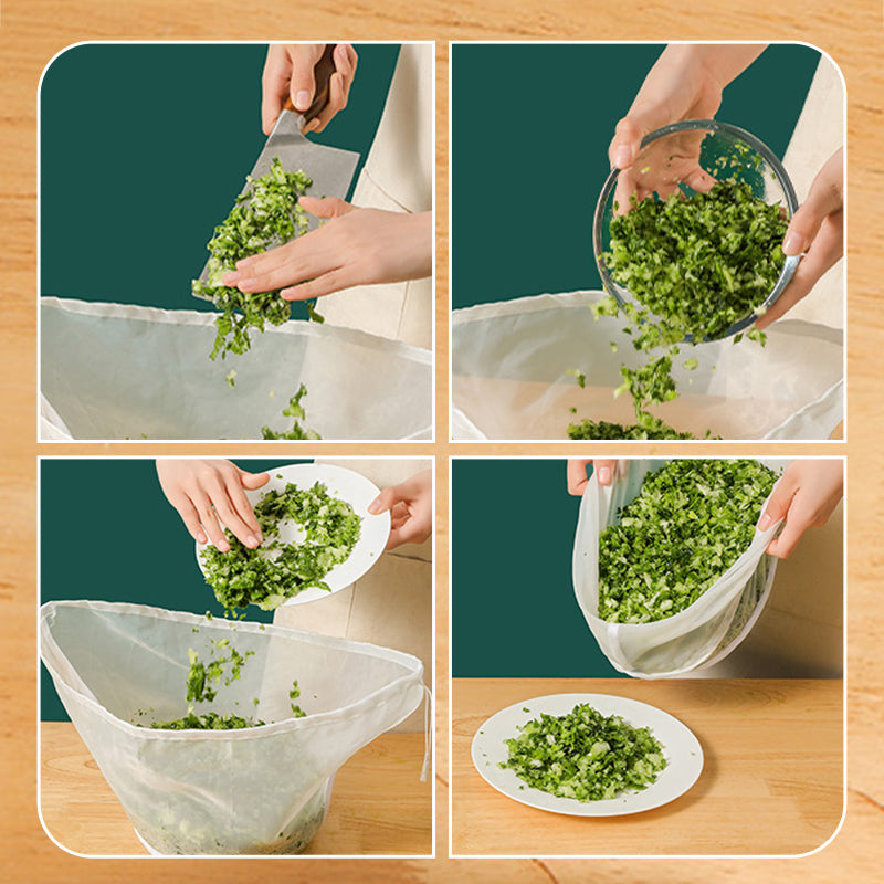 Sac pour Lait de Soja & Sac Filtrant à Mailles Polyvalent pour Aliments