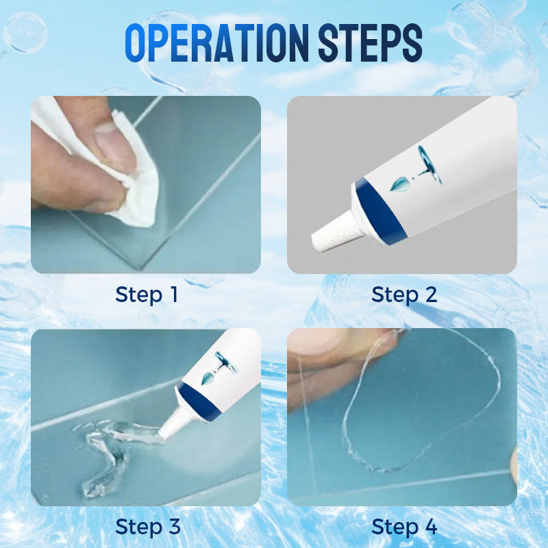 Colle forte imperméable pour collage et étanchéité sous l'eau