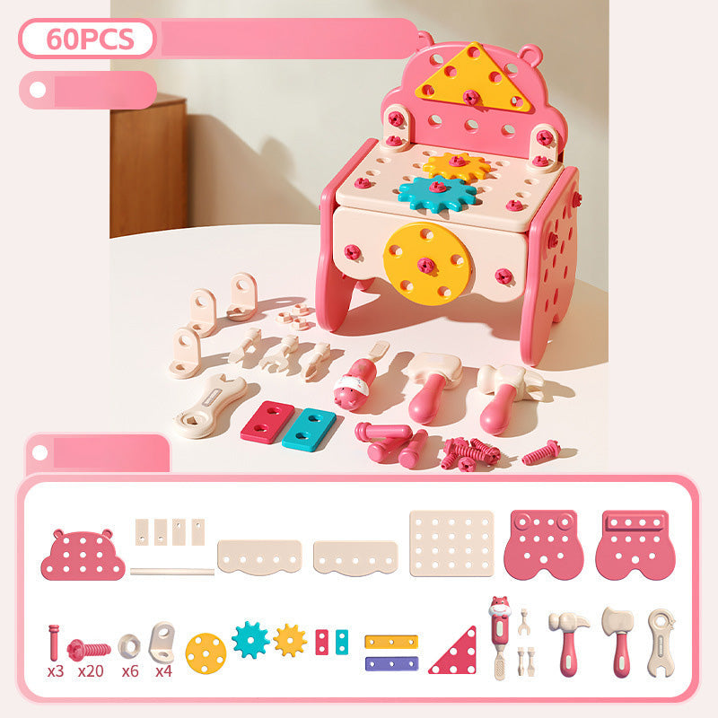 Ensemble de 60 outils de réparation pour enfants