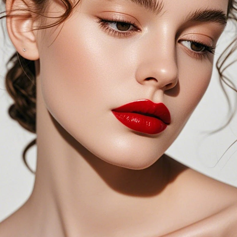 Rouge à Lèvres Pailleté Hydratant à Couleur Changeante