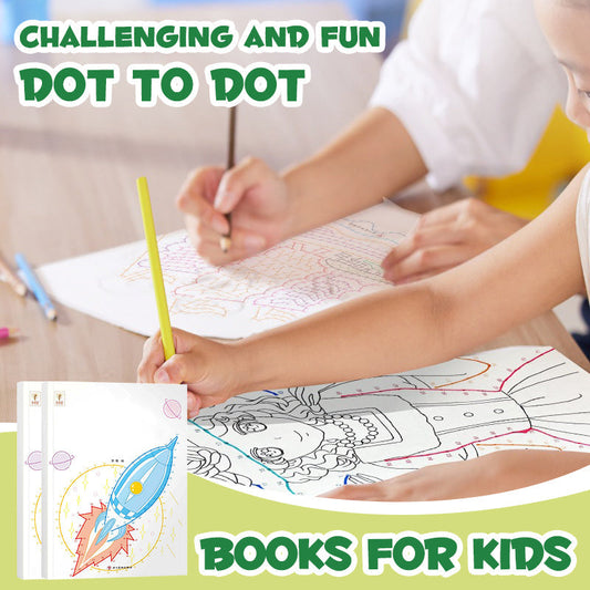 Livres de points à relier stimulants et amusants pour les enfants