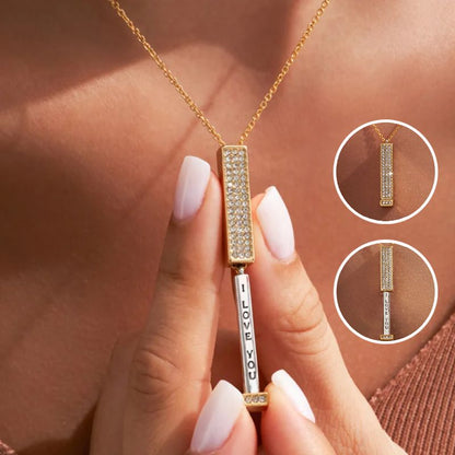 Beau cadeau ! Collier «Je t'aime»