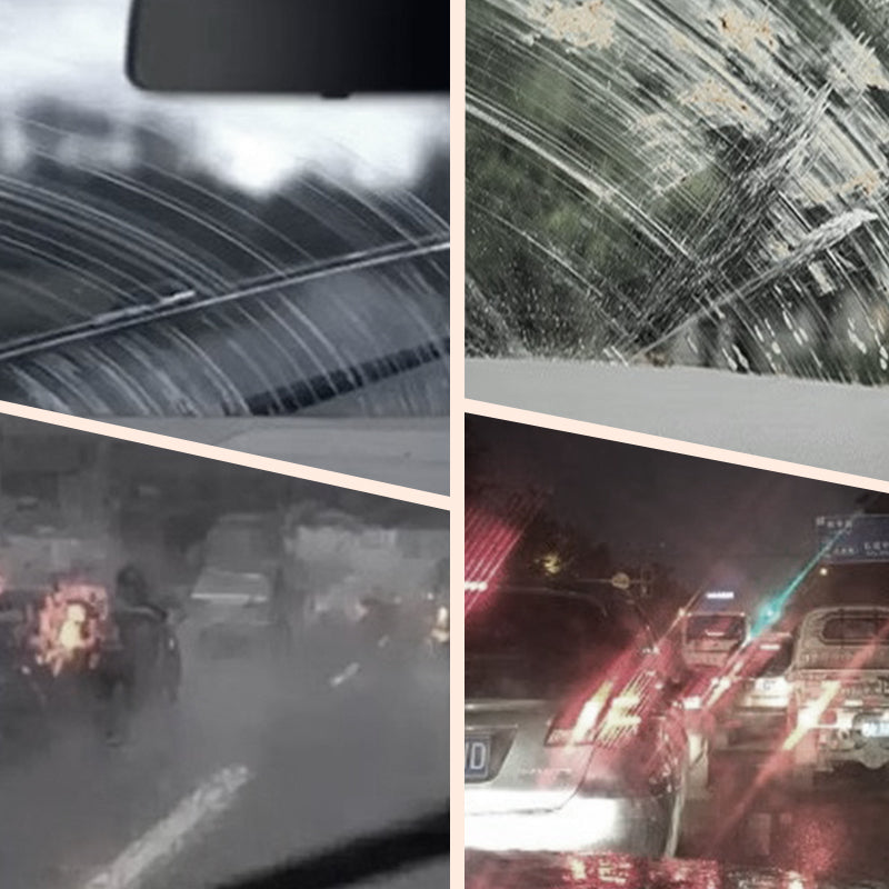 Nettoyant pour Vitres Latérales de Voiture – Élimine le Film Huileux