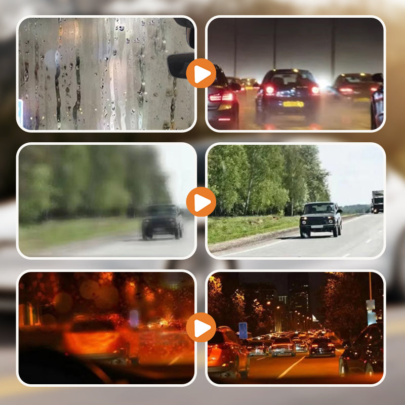 Nettoyant pour Vitres Latérales de Voiture – Élimine le Film Huileux