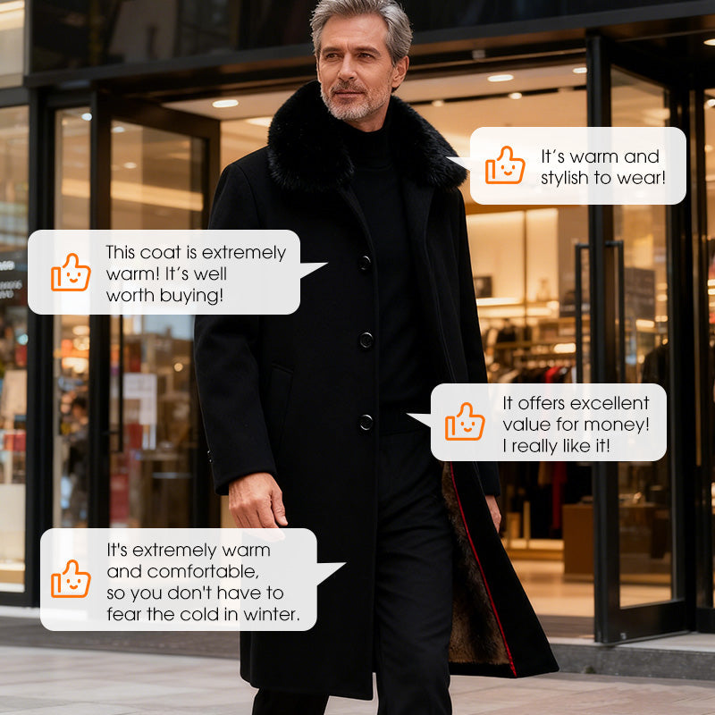 🧥 50% DE RÉDUCTION ! 🎉 Manteau d‘Hiver – Chaud, Confortable & Coupe Décontractée 📦