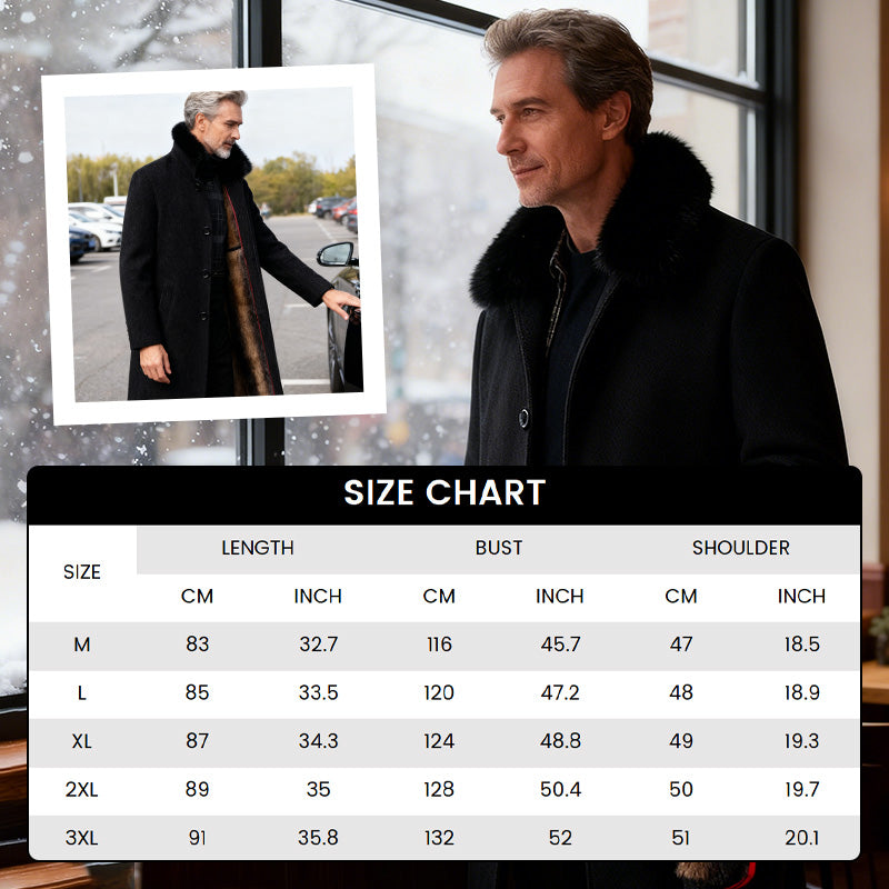 🧥 50% DE RÉDUCTION ! 🎉 Manteau d‘Hiver – Chaud, Confortable & Coupe Décontractée 📦