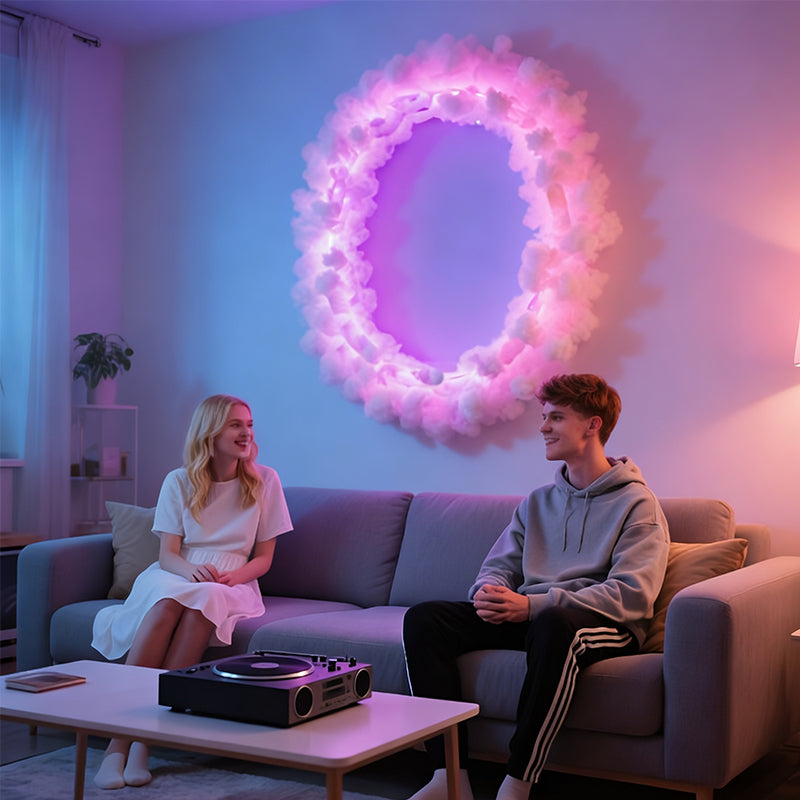DIY Décor Lumineux Nuage Orageux LED avec Alimentation USB