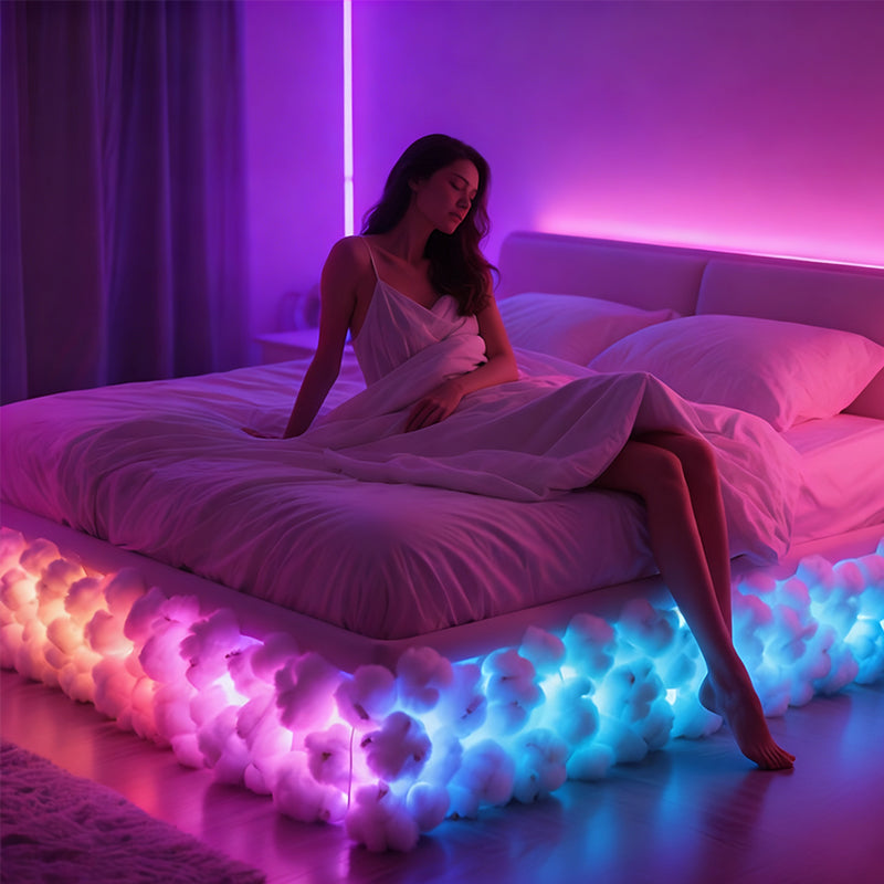 DIY Décor Lumineux Nuage Orageux LED avec Alimentation USB