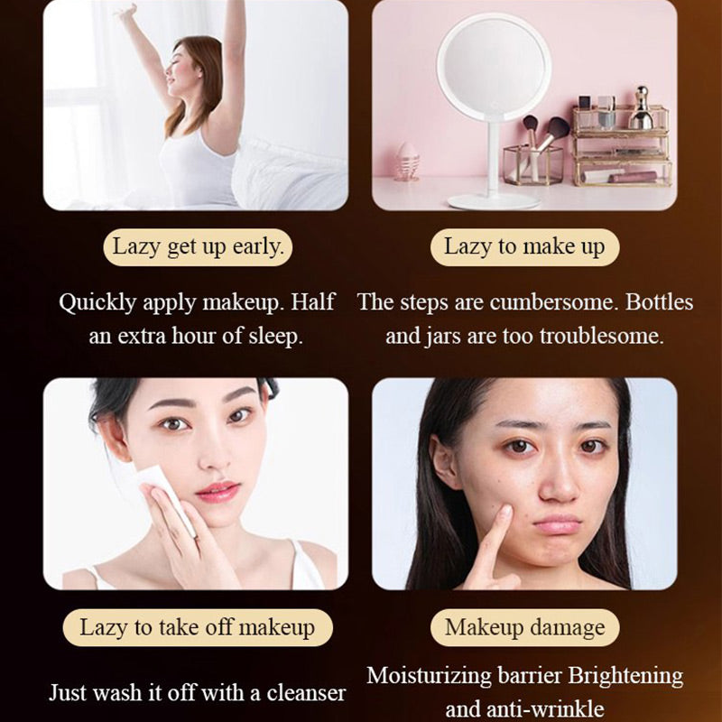 Crème anti-cernes imperméable naturelle longue durée