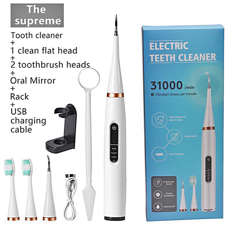 Détartreur Dentaire Ultrasonique Électrique pour l'Élimination du Tartre et de la Plaque