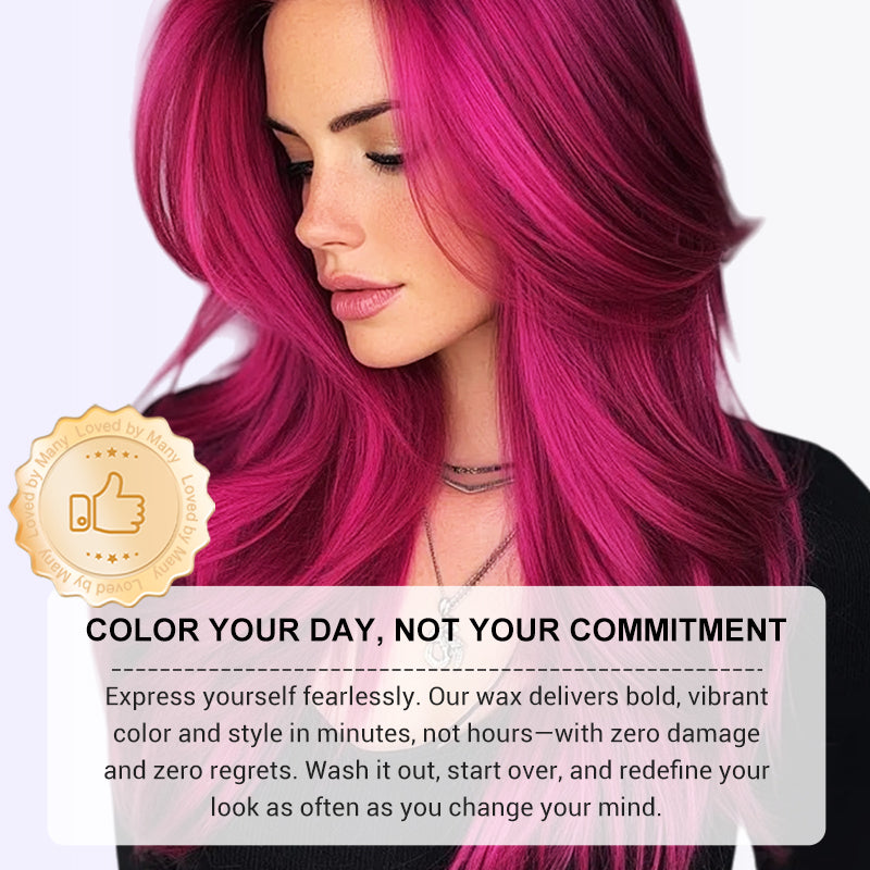 📢📢50 % de réduction !!!✨Cire colorante temporaire pour cheveux