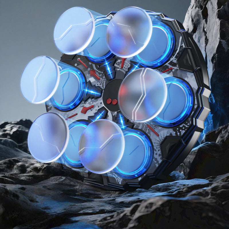 Machine de boxe interactive, intelligente et musicale